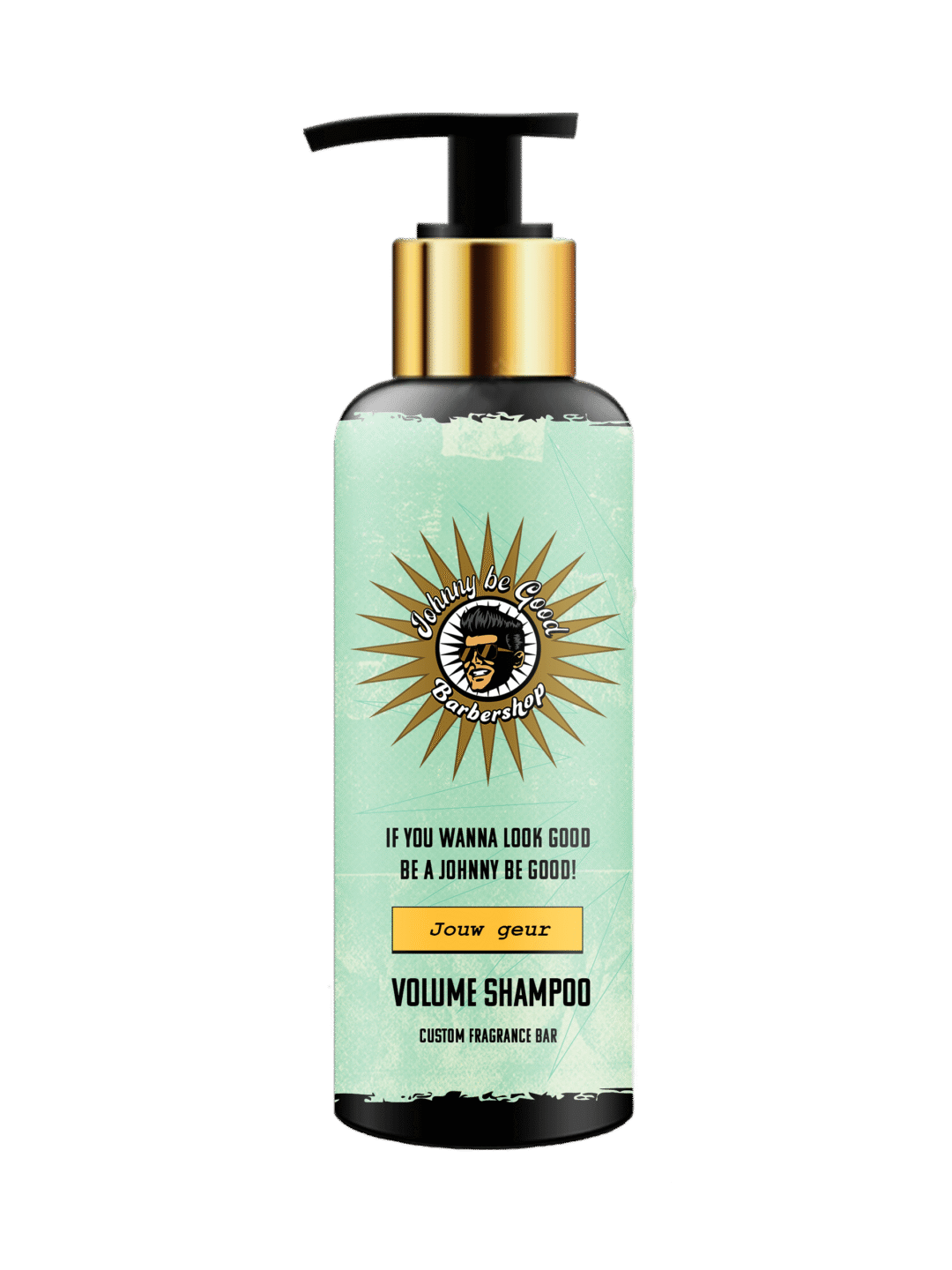 Johnny Be Good Custom Fragrance Bar Bottle Blanco